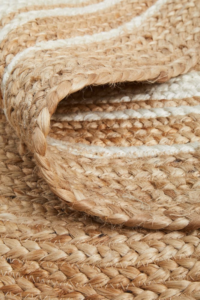 RUG CULTURE Rugs Noosa 111 Natural Oval Rug