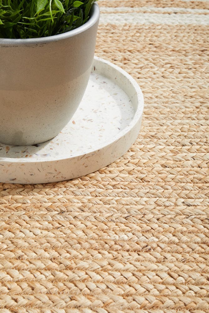 RUG CULTURE Rugs Noosa 111 Natural Oval Rug