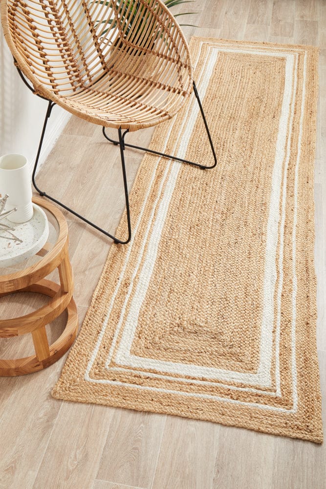 RUG CULTURE Rugs Noosa 111 Natural Runner Rug
