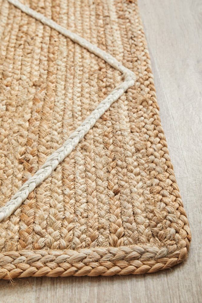 RUG CULTURE Rugs Noosa 222 Natural Runner Rug