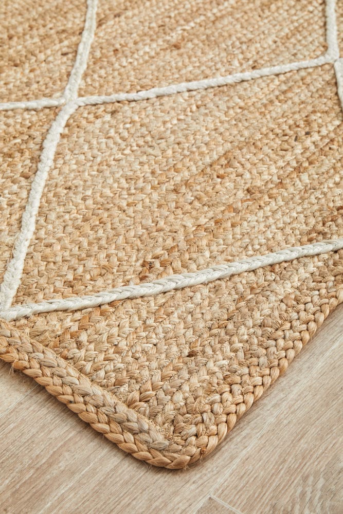 RUG CULTURE Rugs Noosa 222 Natural Runner Rug