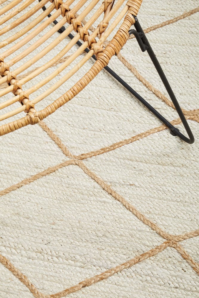 RUG CULTURE Rugs Noosa 222 White Rug