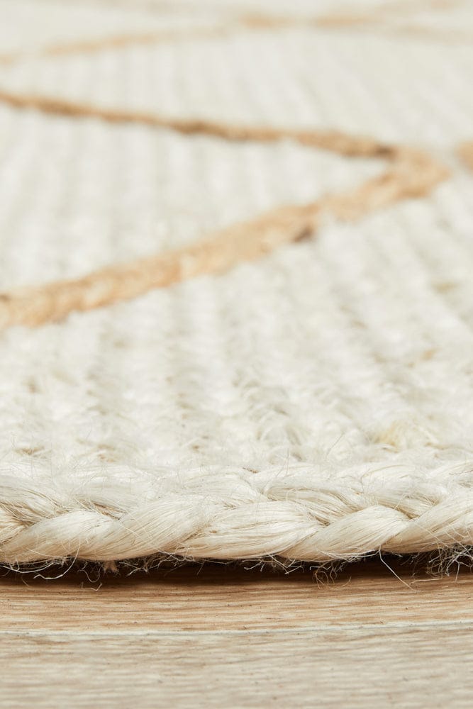 RUG CULTURE Rugs Noosa 222 White Rug