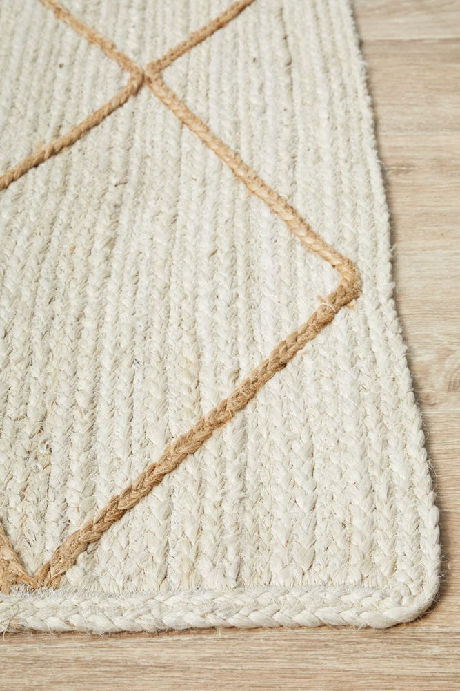 RUG CULTURE Rugs Noosa 222 White Rug