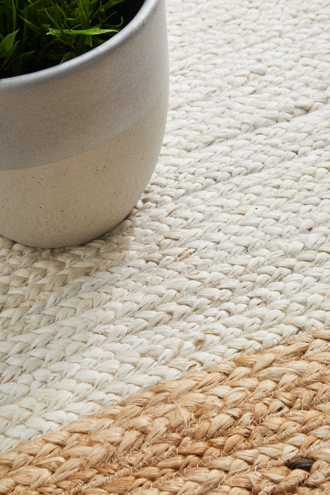 RUG CULTURE Rugs Noosa 333 White Natural Rug