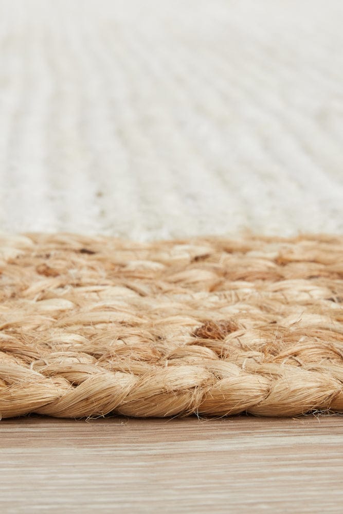 RUG CULTURE Rugs Noosa 333 White Natural Rug