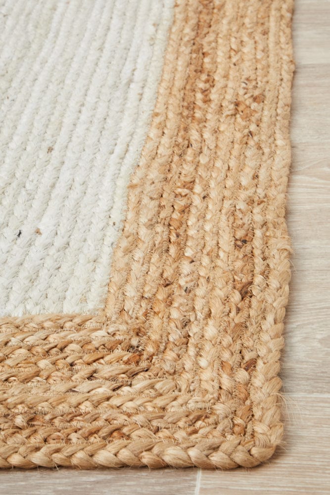 RUG CULTURE Rugs Noosa 333 White Natural Rug