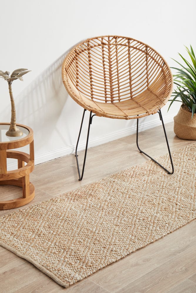 RUG CULTURE Rugs Noosa 444 Natural Runner Rug