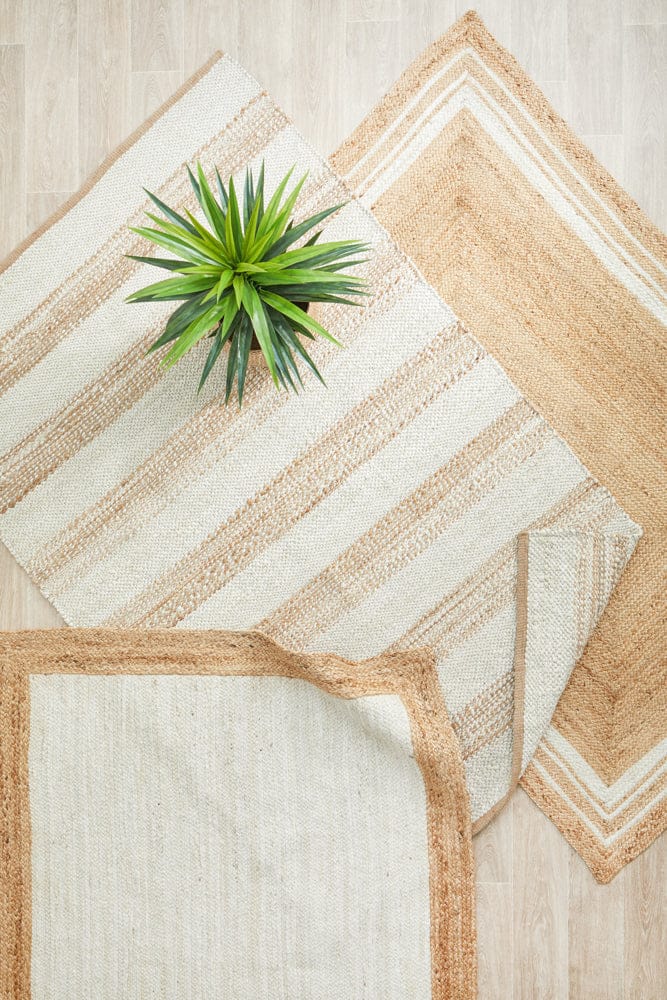 RUG CULTURE Rugs Noosa 555 Natural White Rug