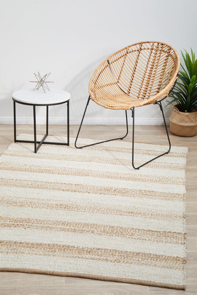 RUG CULTURE Rugs Noosa 555 Natural White Rug