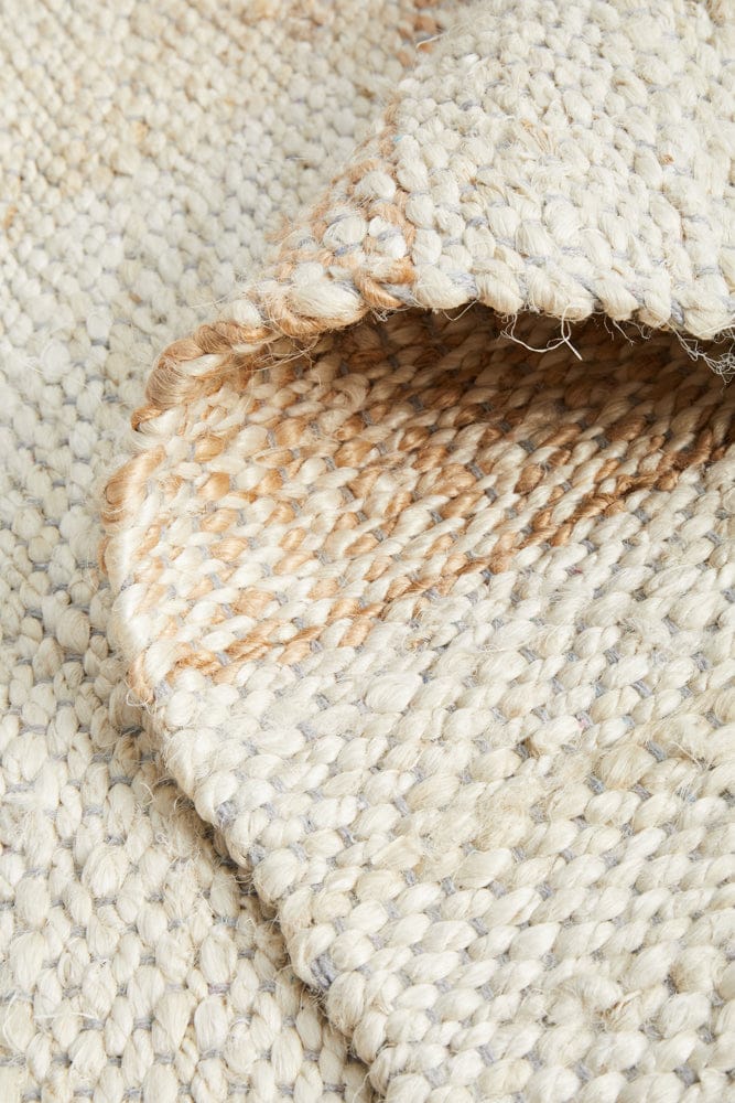 RUG CULTURE Rugs Noosa 555 Natural White Runner Rug