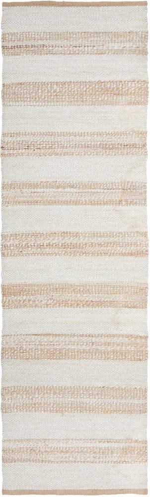 RUG CULTURE Rugs Noosa 555 Natural White Runner Rug
