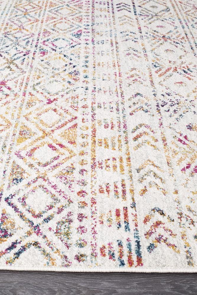 Rug Culture Rugs Oasis Ismail Multi Grey Rustic Rug