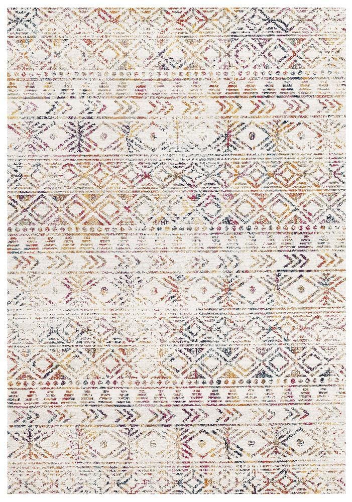 Rug Culture Rugs Oasis Ismail Multi Grey Rustic Rug