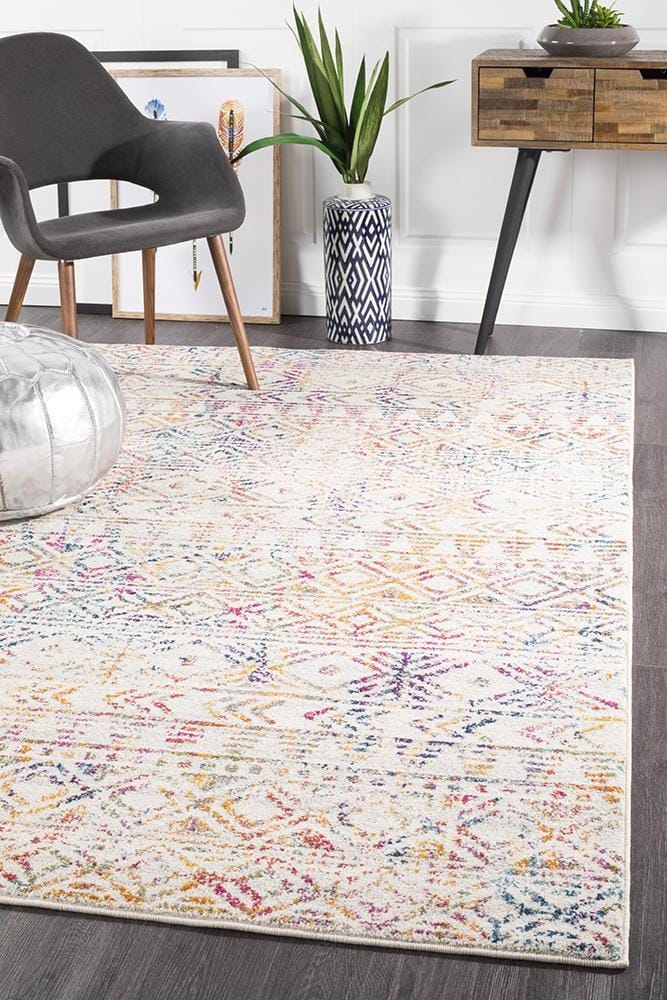 Rug Culture Rugs Oasis Ismail Multi Grey Rustic Rug