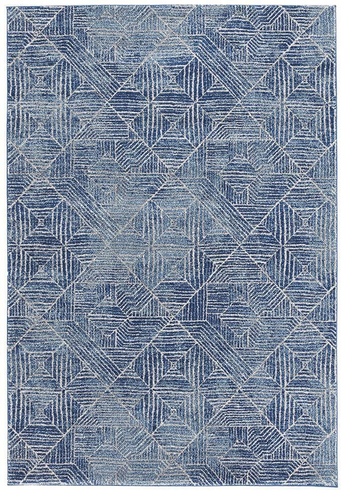 Rug Culture Rugs Oasis Kenza Contemporary Navy Rug