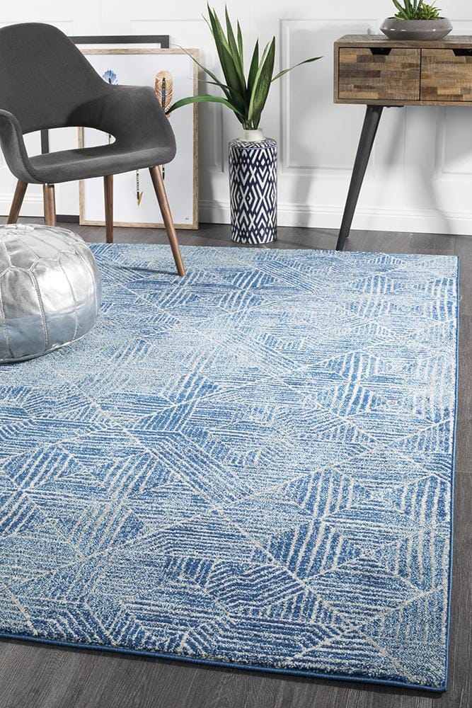 Rug Culture Rugs Oasis Kenza Contemporary Navy Rug