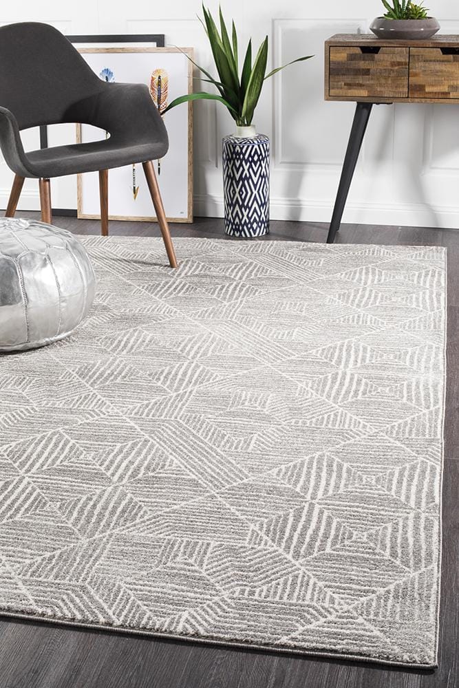 Rug Culture Rugs Oasis Kenza Contemporary Silver Rug