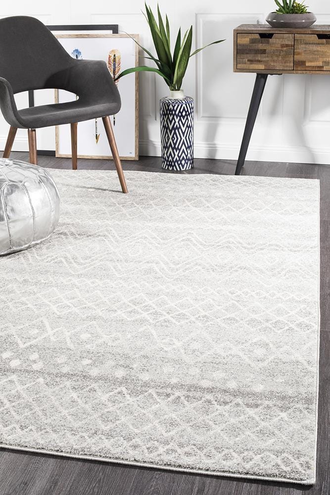 Rug Culture Rugs Oasis Nadia Grey Rustic Tribal Rug