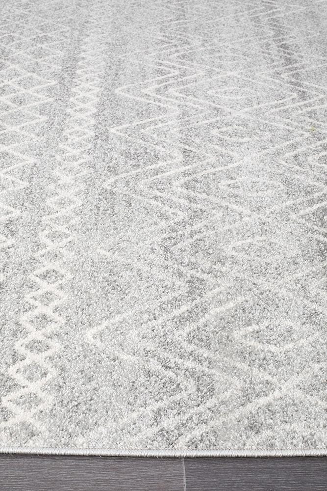 Rug Culture Rugs Oasis Nadia Grey Rustic Tribal Runner Rug