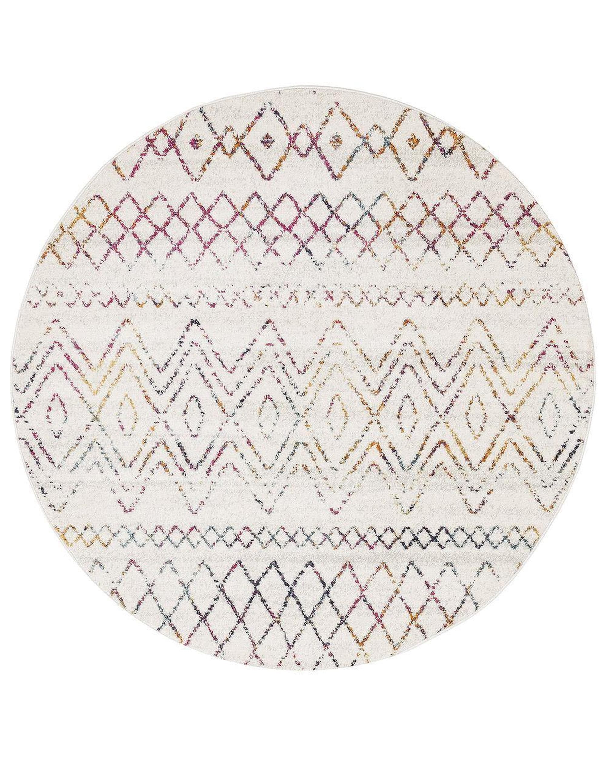 Rug Culture Rugs Oasis Nadia Multi Rustic Tribal Round Rug