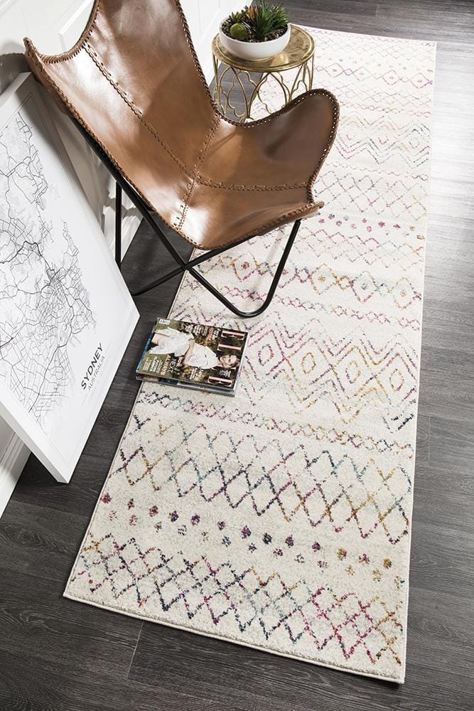 Rug Culture Rugs Oasis Nadia Multi Rustic Tribal Runner Rug