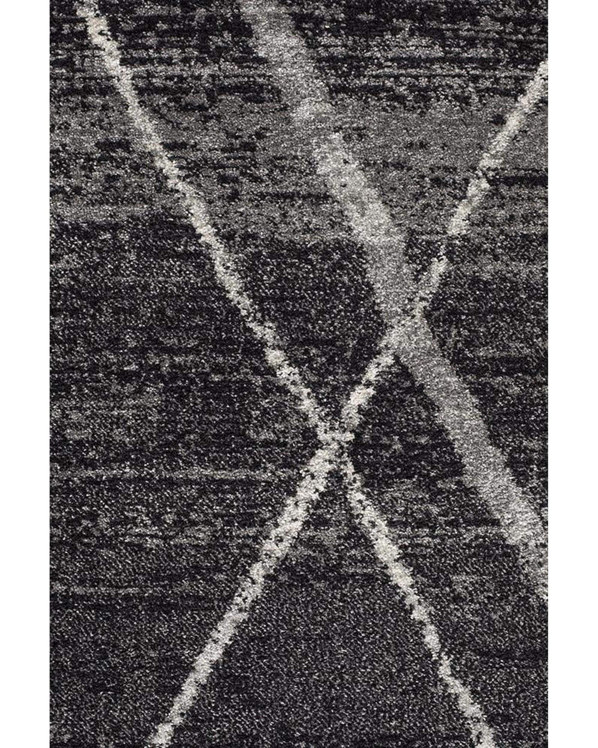 Rug Culture Rugs Oasis Noah Charcoal Contemporary Round Rug