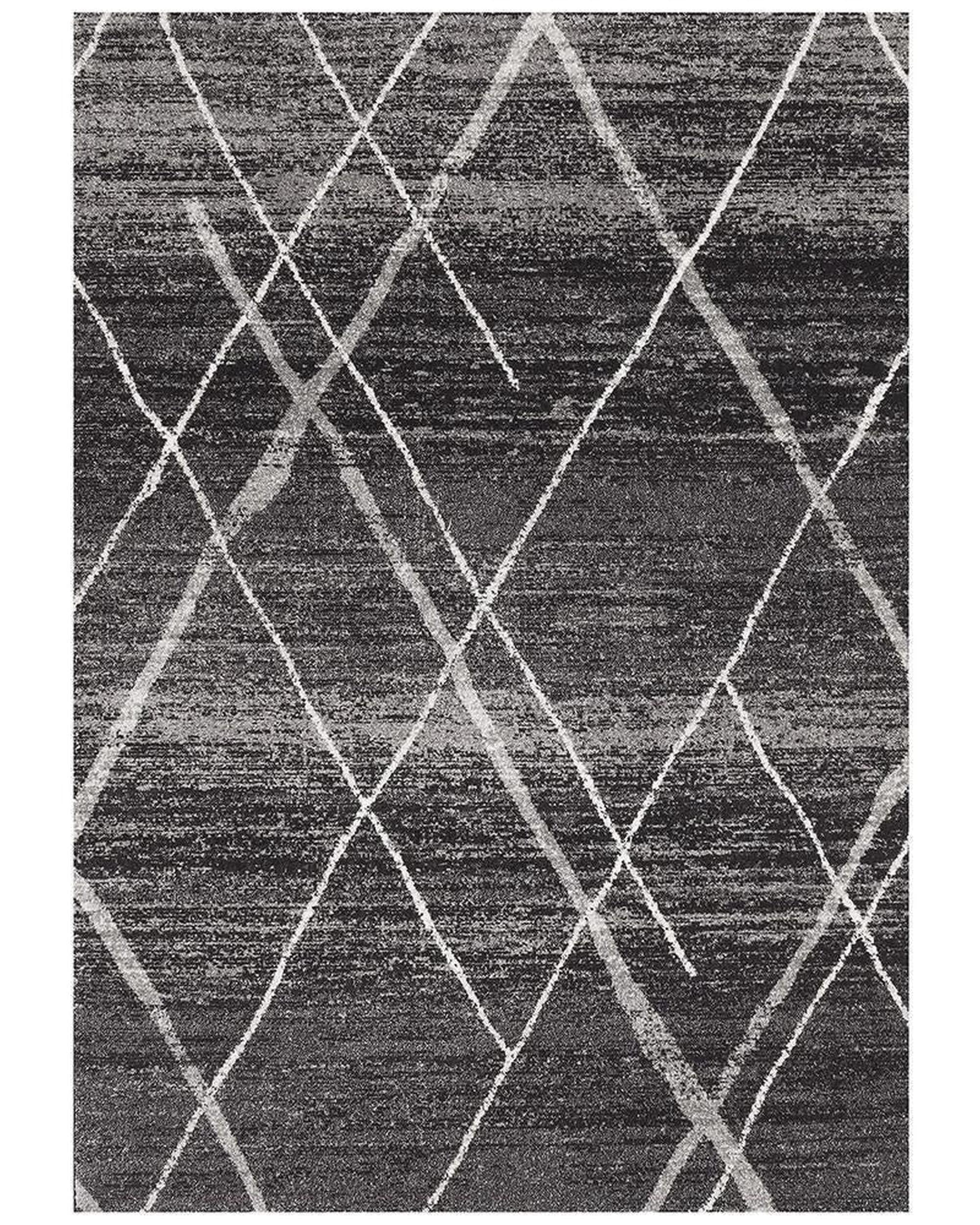 Rug Culture Rugs Oasis Noah Charcoal Contemporary Rug