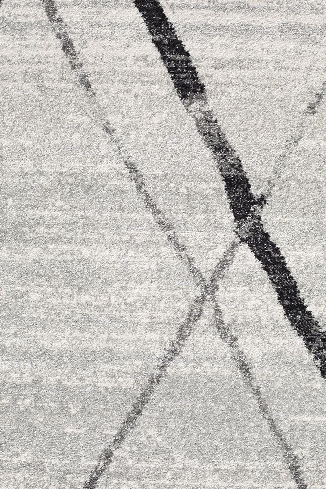 Rug Culture Rugs Oasis Noah White Grey Contemporary Rug