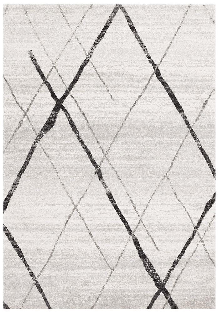Rug Culture Rugs Oasis Noah White Grey Contemporary Rug