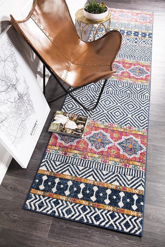 Rug Culture Rugs Oasis Sabrina Multi Tribal Runner Rug