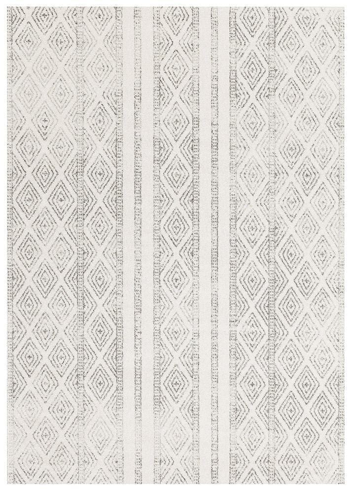 Rug Culture Rugs Oasis Salma White And Grey Tribal Rug