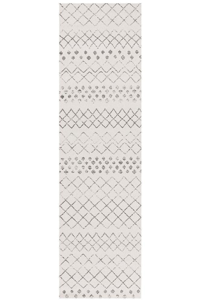 Rug Culture Rugs Oasis Selma White Grey Tribal Rug