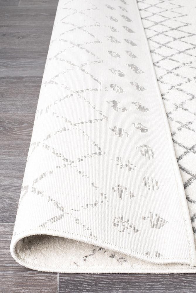 Rug Culture Rugs Oasis Selma White Grey Tribal Rug