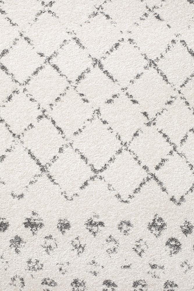 Rug Culture Rugs Oasis Selma White Grey Tribal Rug