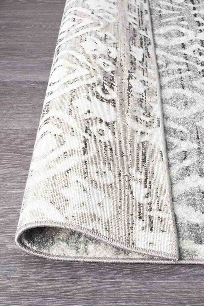 Rug Culture Rugs Oasis Zakira Dark Grey Tribal Rug