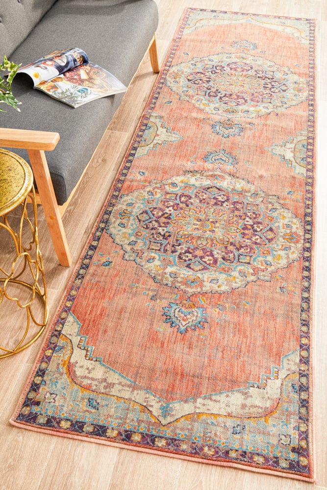 Rug Culture Rugs Odyssey 120 Terracotta Runner