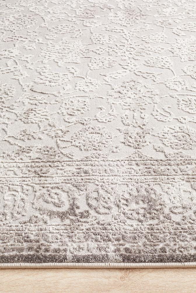Rug Culture Rugs Opulence Lucy Silver Rug