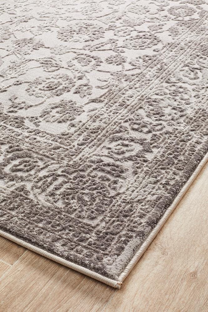 Rug Culture Rugs Opulence Lucy Silver Rug
