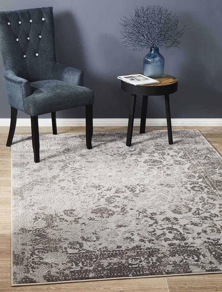 Rug Culture Rugs Opulence Lucy Silver Rug