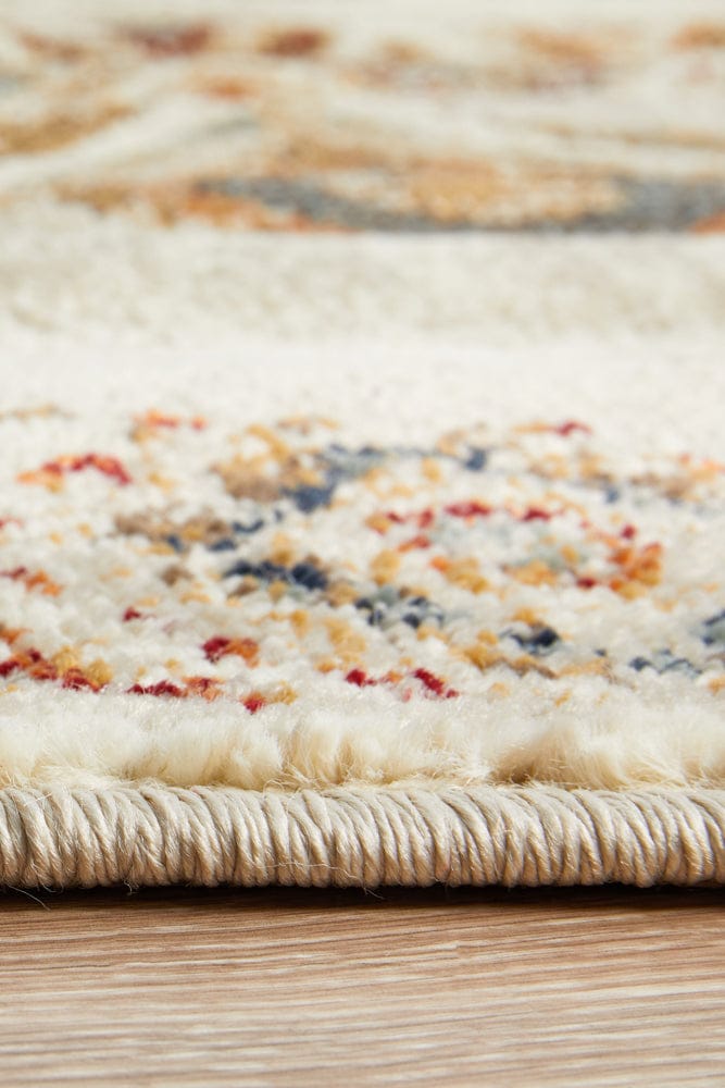 Rug Culture Rugs Oxford Contrast Rust Rug