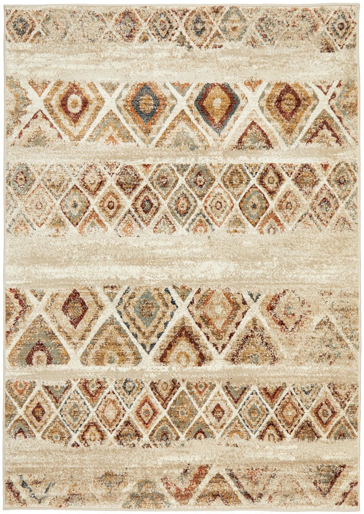 Rug Culture Rugs Oxford Contrast Rust Rug