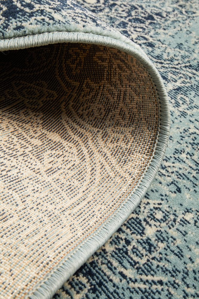 Rug Culture Rugs Oxford Edge Denim Rug