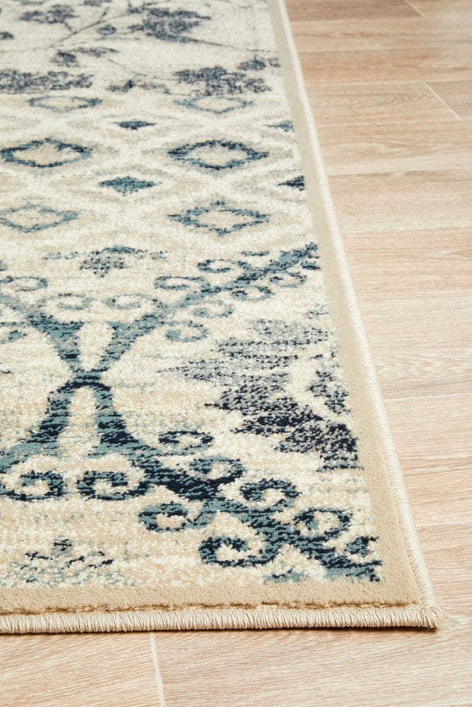 Rug Culture Rugs Oxford Illusion Blue Rug