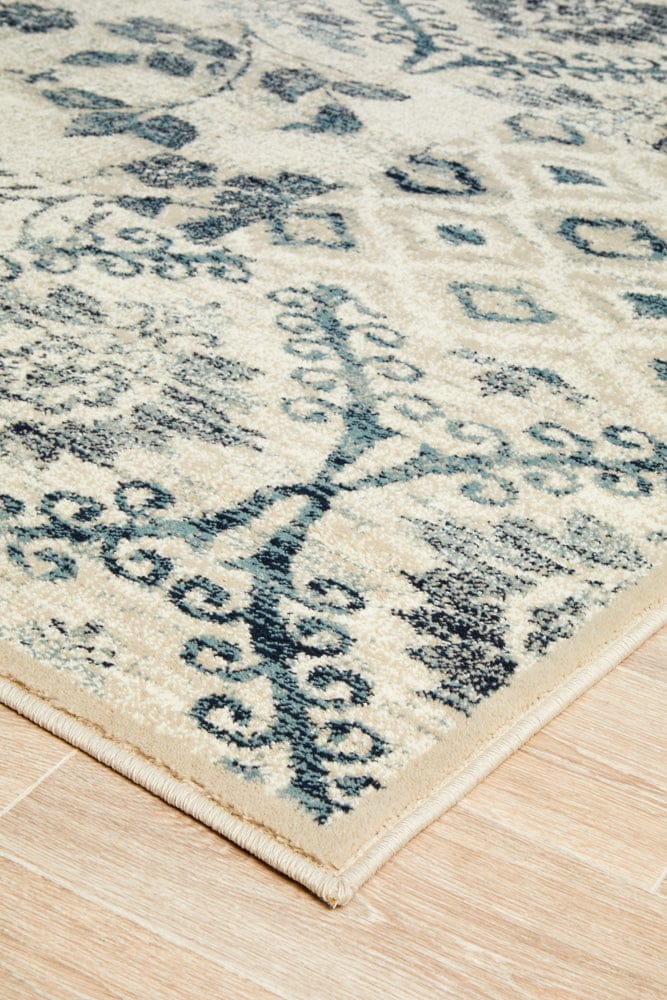 Rug Culture Rugs Oxford Illusion Blue Rug