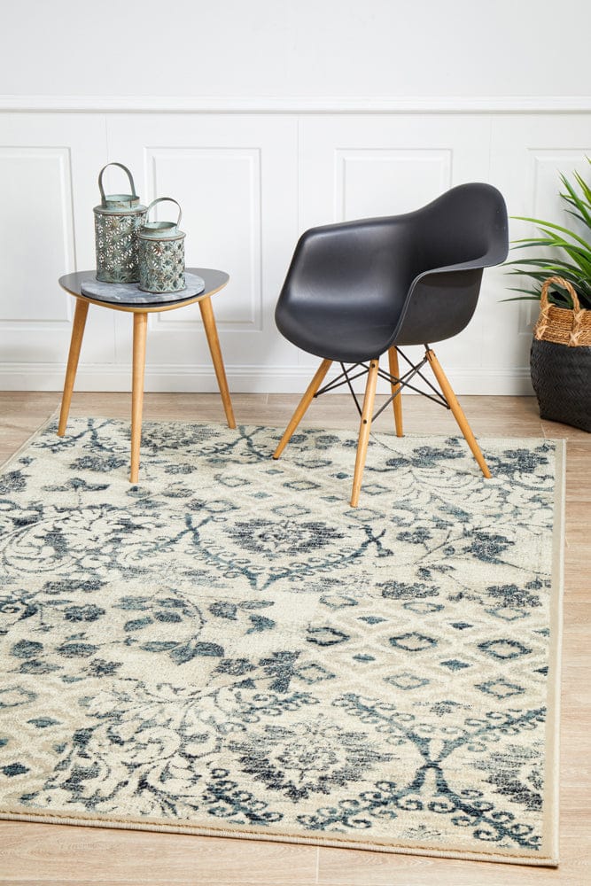 Rug Culture Rugs Oxford Illusion Blue Rug