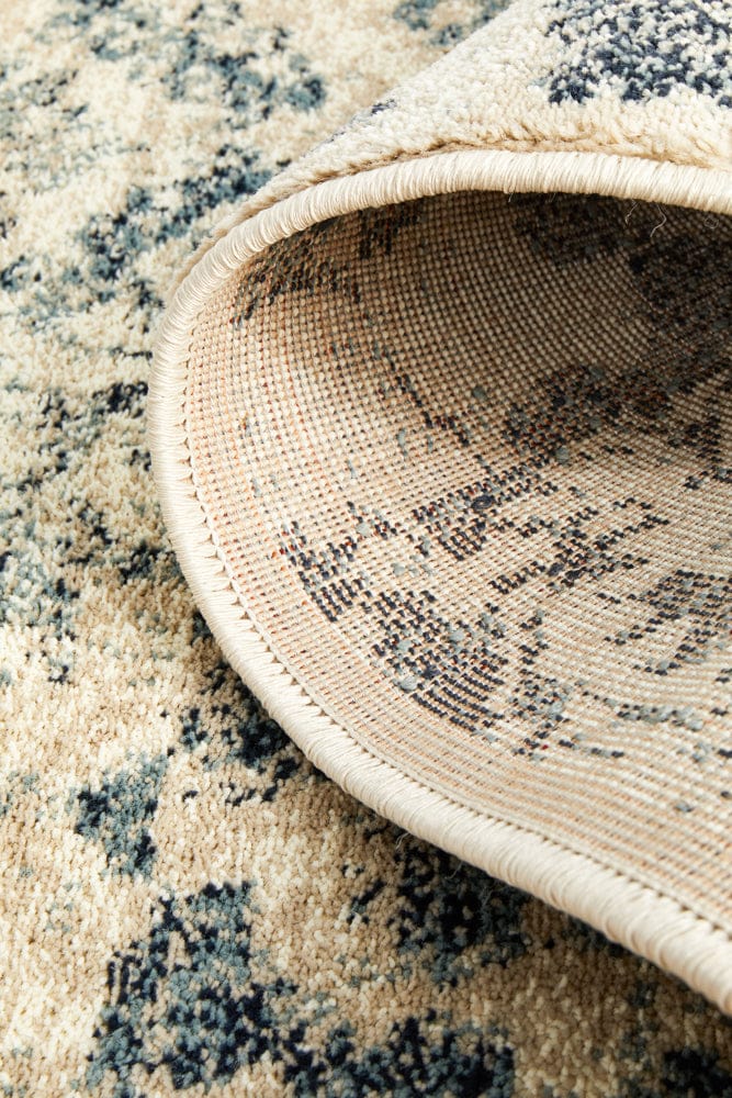 Rug Culture Rugs Oxford Illusion Blue Runner Rug