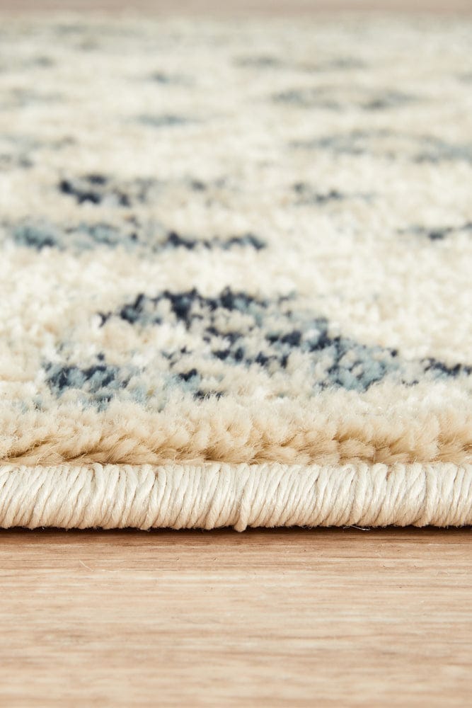 Rug Culture Rugs Oxford Illusion Blue Runner Rug