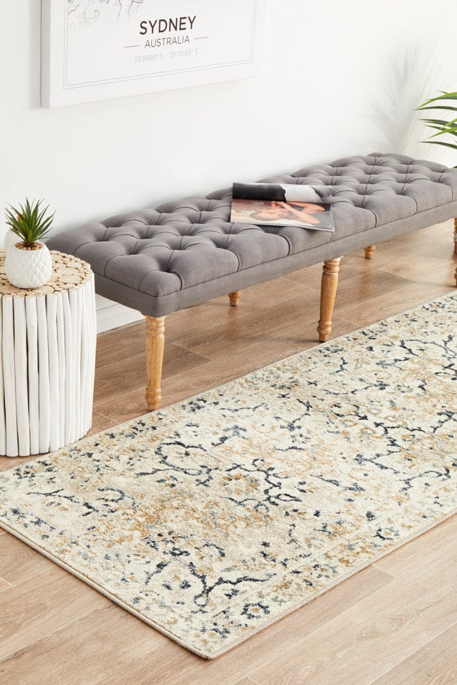 Rug Culture Rugs Oxford Stem Bone Runner Rug