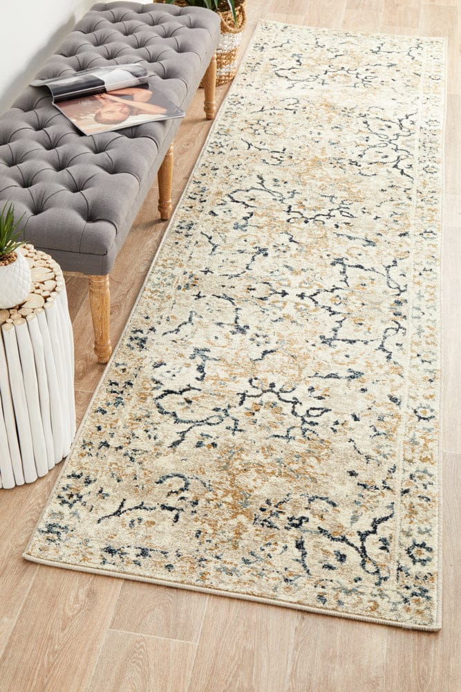 Rug Culture Rugs Oxford Stem Bone Runner Rug